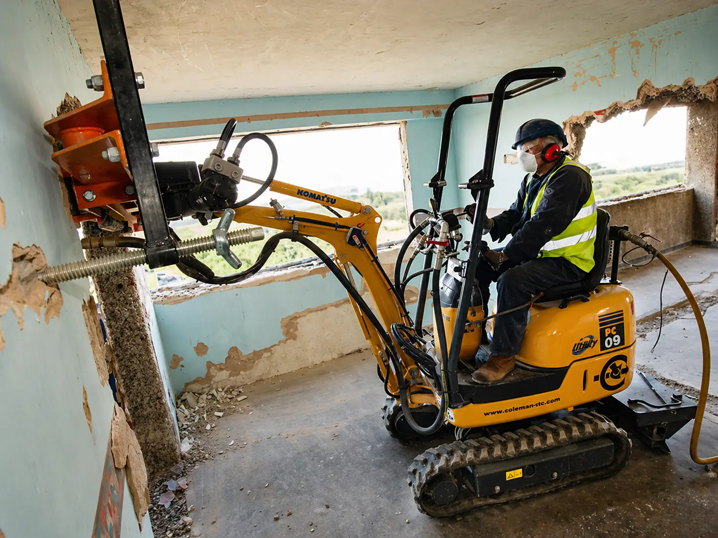 Abriss, Rückbau und Baggerarbeiten